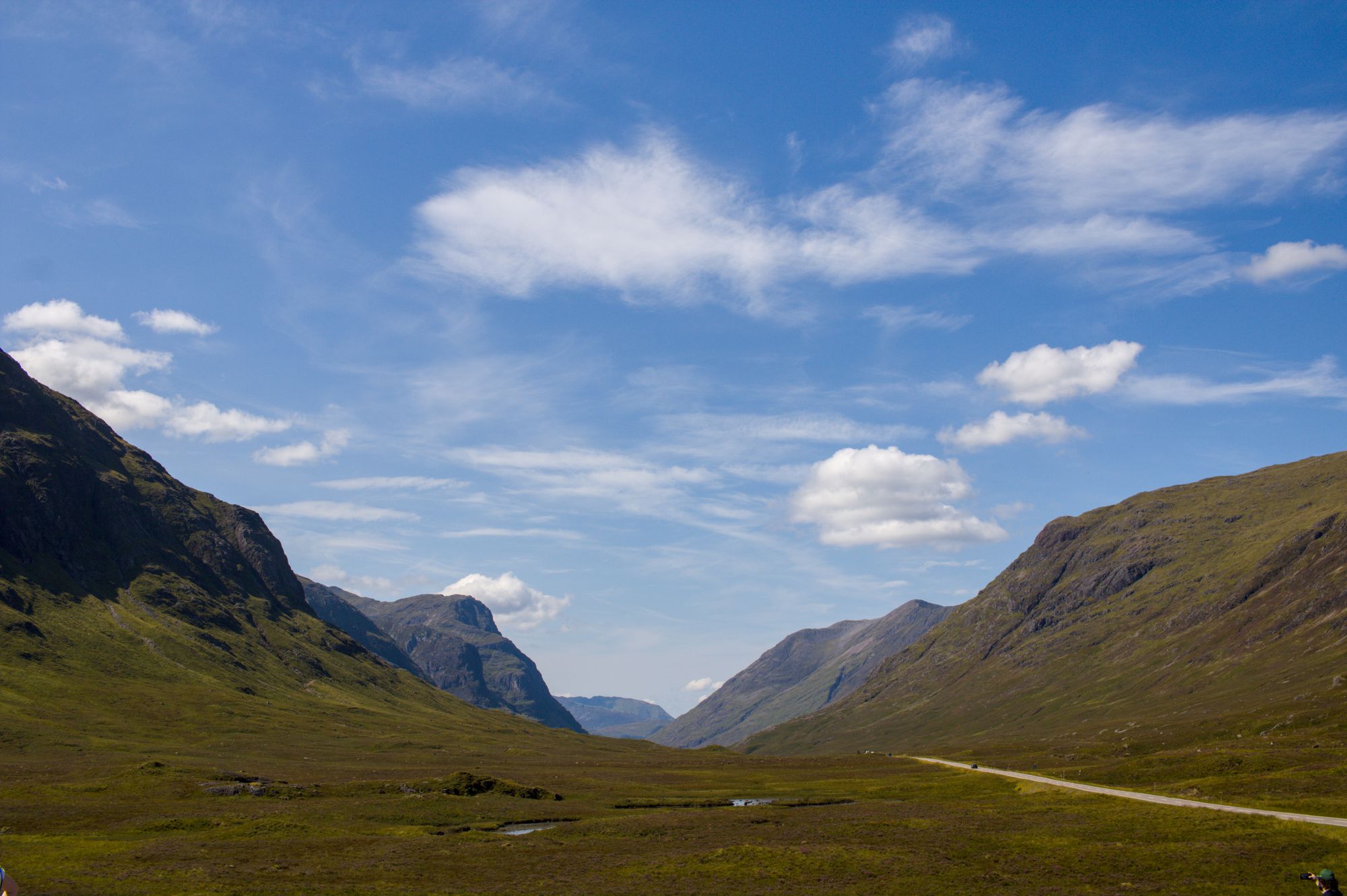 Scenic coastline and rugged cliffs in the Scottish Highlands